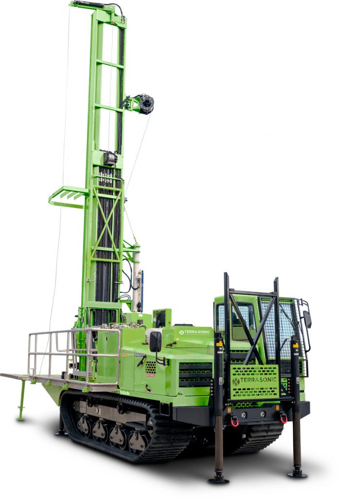 TSI 150C Crawler Sonic Drill Rig 