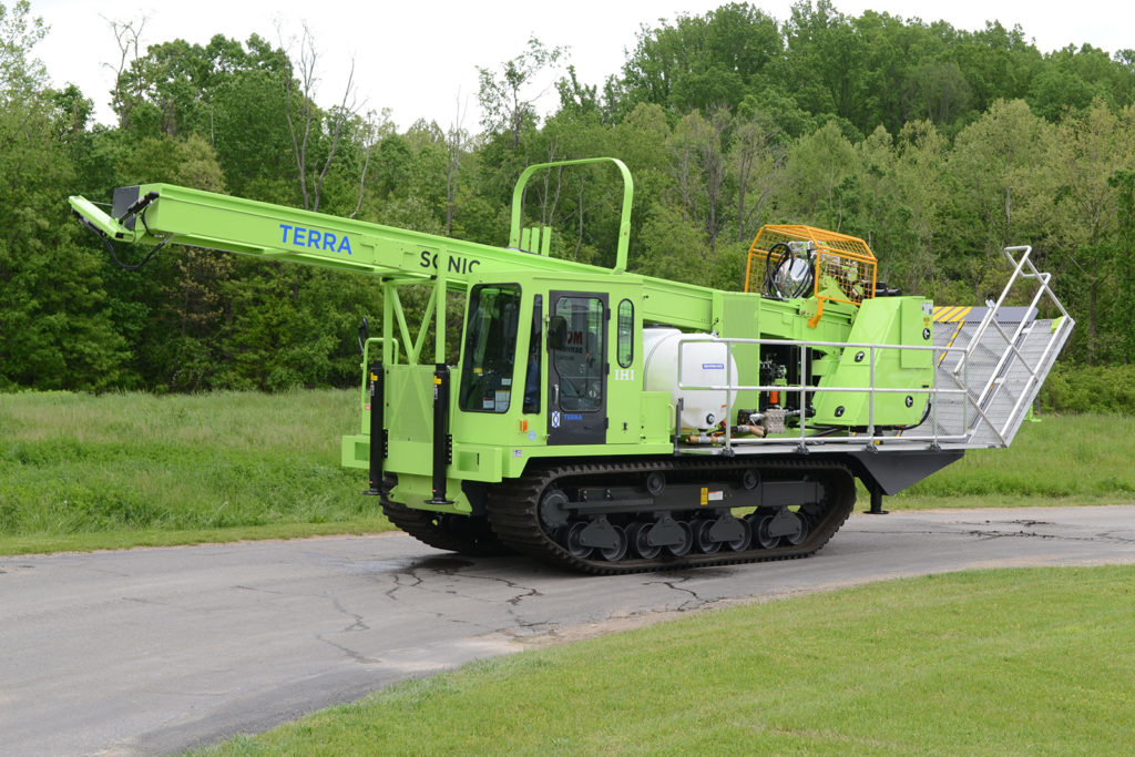 TSi 150C Crawler | Crawler-Mounted Sonic Drill Rig