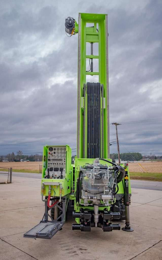 TSi 150CC Compact Crawler Drill Rig front view