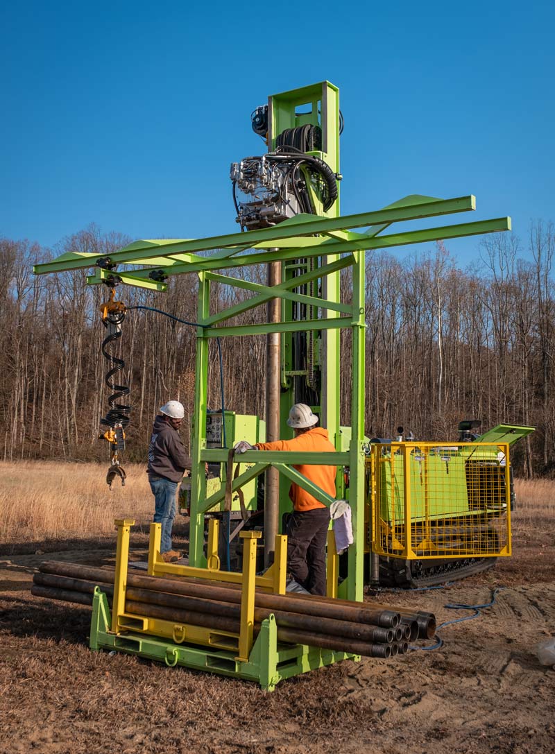 Two master sonic drillers running TSi 150CC with TUG system