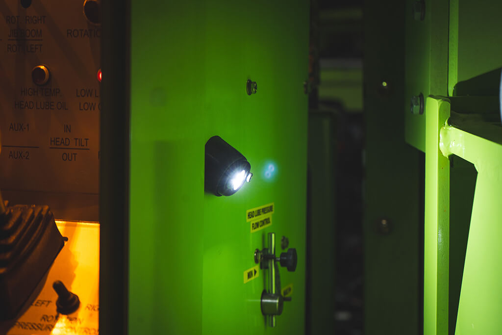 Control panel lights